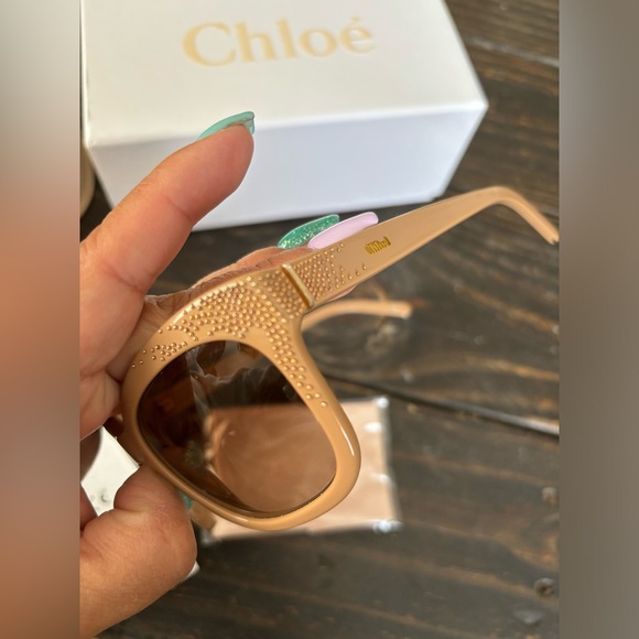 Chloé AUTHENTIC CHLOE CE626S SUNGLASSES in Nude colour - Picture 4 of 9